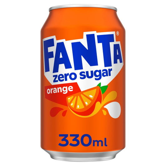 Fanta Orange Zero Cans