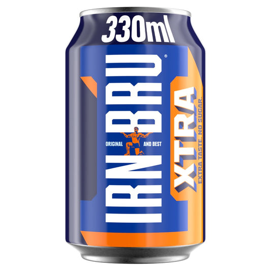 Irn Bru Xtra Cans